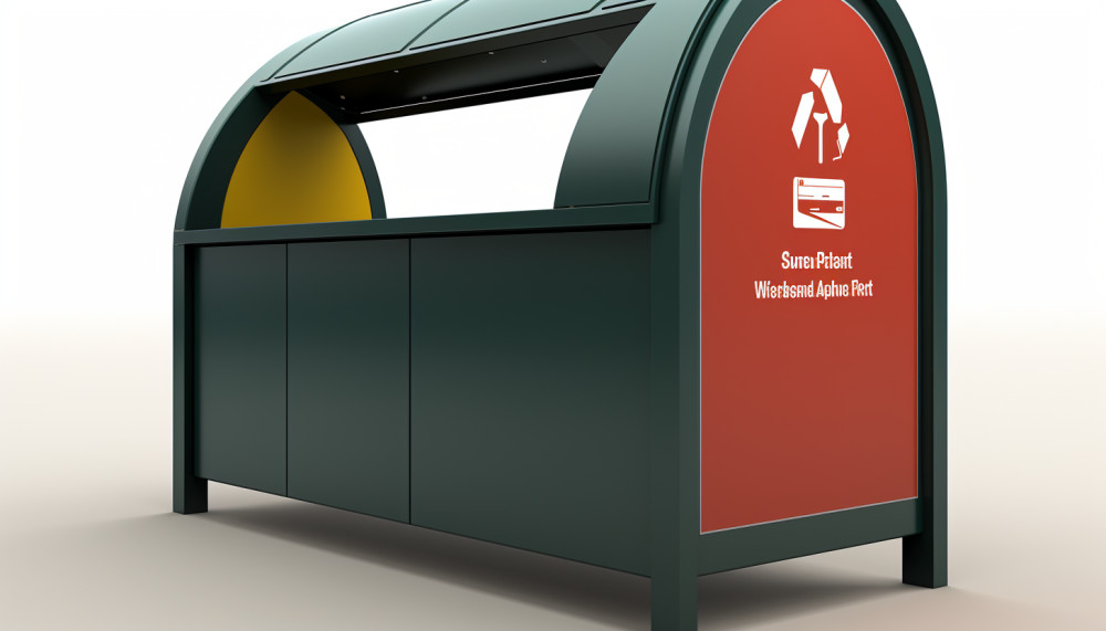 Explorer les avantages et le design innovant des abris à toit arrondi pour poubelles